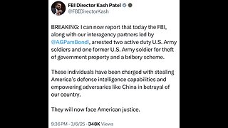 FBI DirectorKash has his hands full. The “stroll” of this SOB is only equal to the arrogant