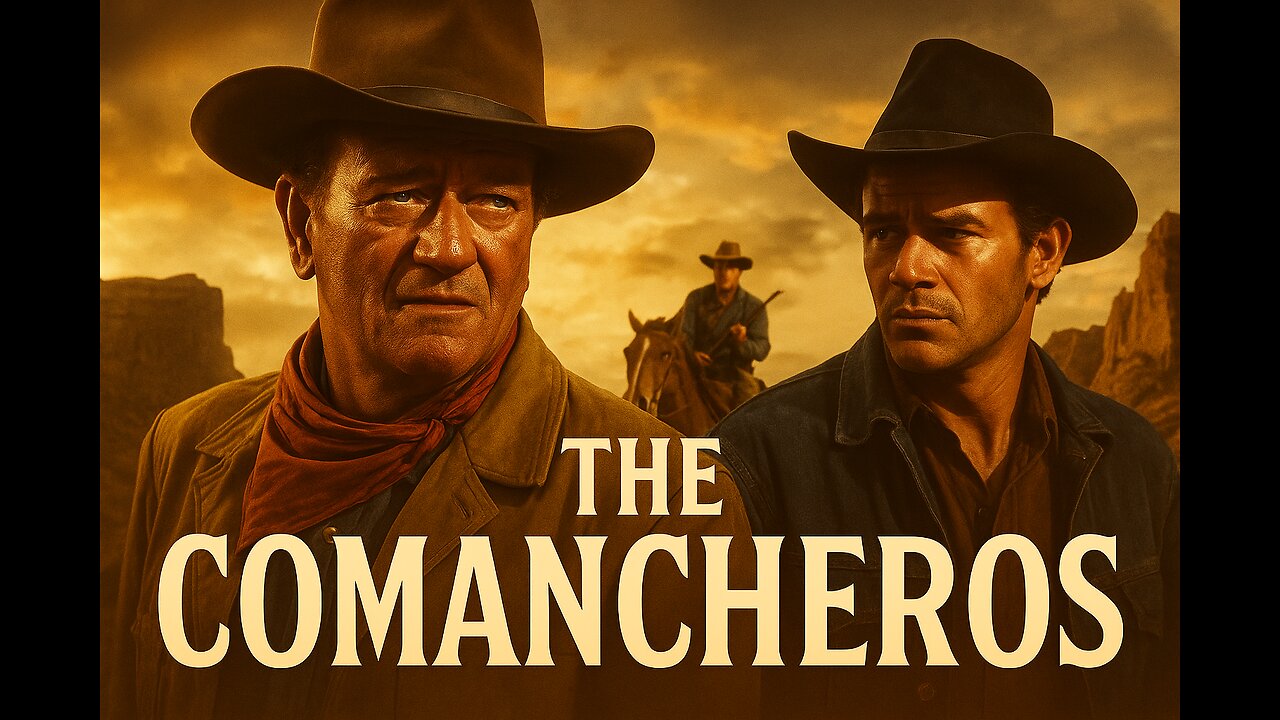 The Comancheros (1961) | Full Classic Western Movie Starring John Wayne
