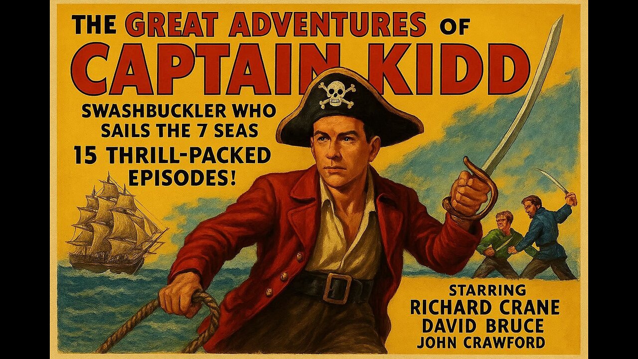 Serial: The Great Adventures of Captain Kidd, 1953