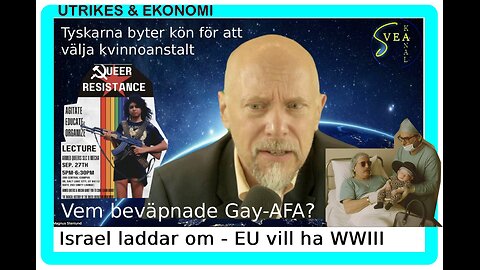 Utrikes & Ekonomi 60: Israel laddar om - för EU vill ha WWIII