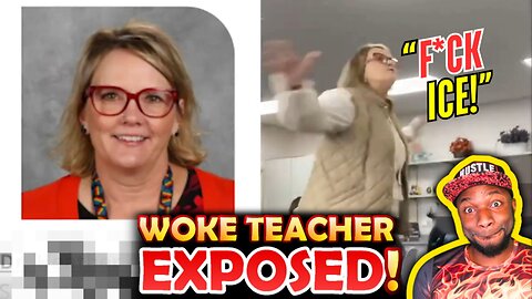 🚨Woke Teacher Exposed SHOUTING DOWN Student Who Supports ICE!