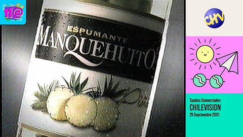 Tandas Comerciales Chilevisión (25 de Septiembre 2001)