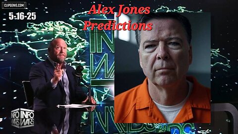 Alex Jones Was Right Again: Watch Alex Predict James Comey Would Be The First Indictment From The Trump DOJ and That He Should Get Fitted For An Orange Jumpsuit.