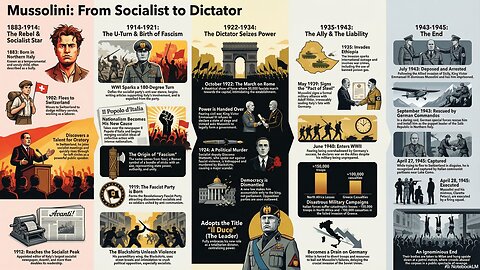 Mussolini Is The Fascism Architect And Nations' Foe