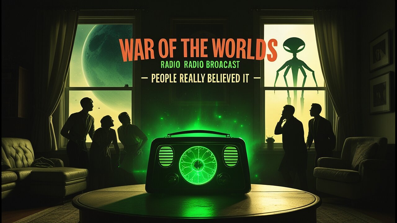 War of the Worlds Radio Broadcast – People Really Believed It