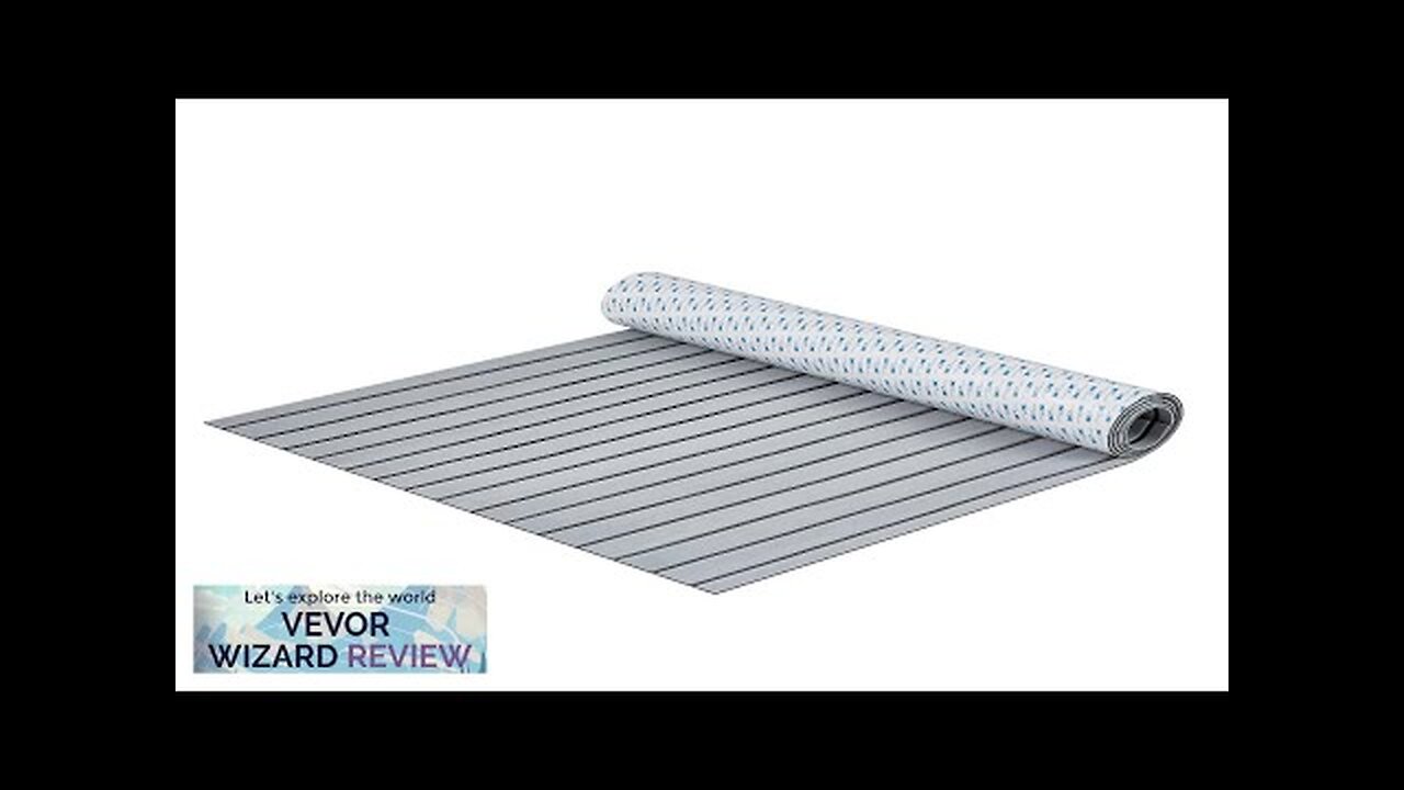 VEVOR Boat Flooring EVA Foam Boat Decking 94.5" x 35.4" Non-Slip Self-Adhesive Review