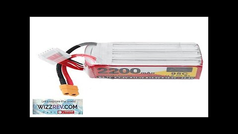 ZOP POWER 22.2V 2200mAh 95C 6S LiPo Battery XT60 Plug for RC Review