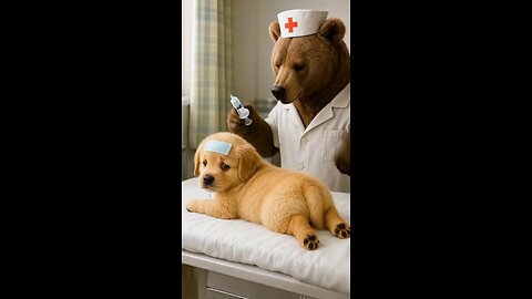 🐶 Dogi Doctor Injection 💉 | Cute Puppy Gets Treatment and Feels Better After Soup! 🥣❤️