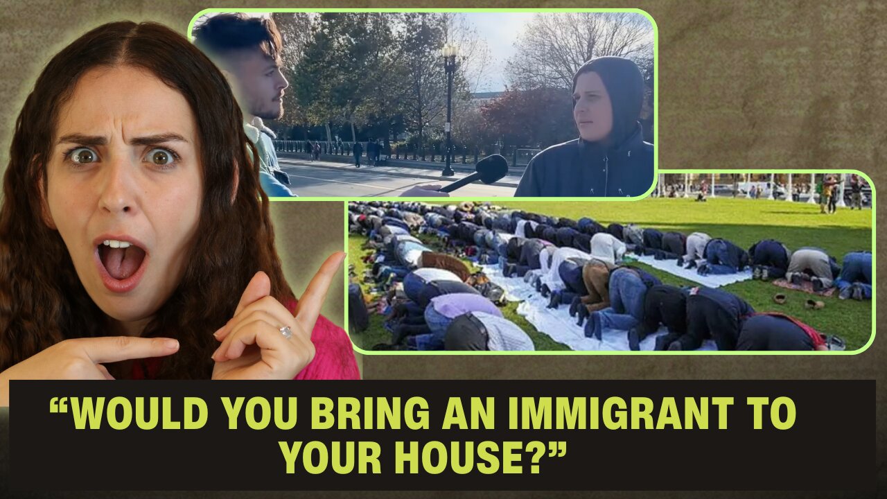 "NOT IN MY HOUSE!" Watch Woke Liberals Panic When Asked To House Migrants