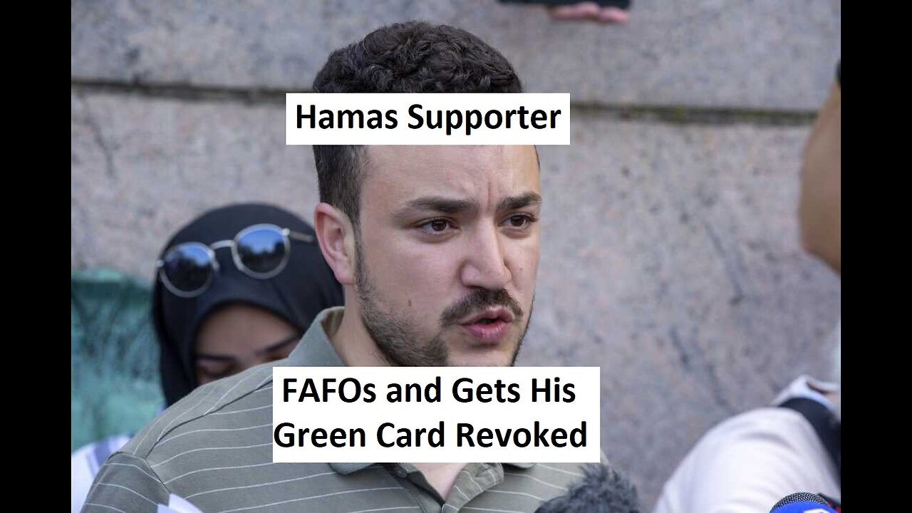 Hamas supporter Green Card revoked? Deportation Imminent? Activist judge intervenes! DEPODcast Ep.19