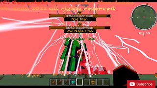 Minecraft mob battle blaze,acid,void,blizzard titan vs inferno creeper titan