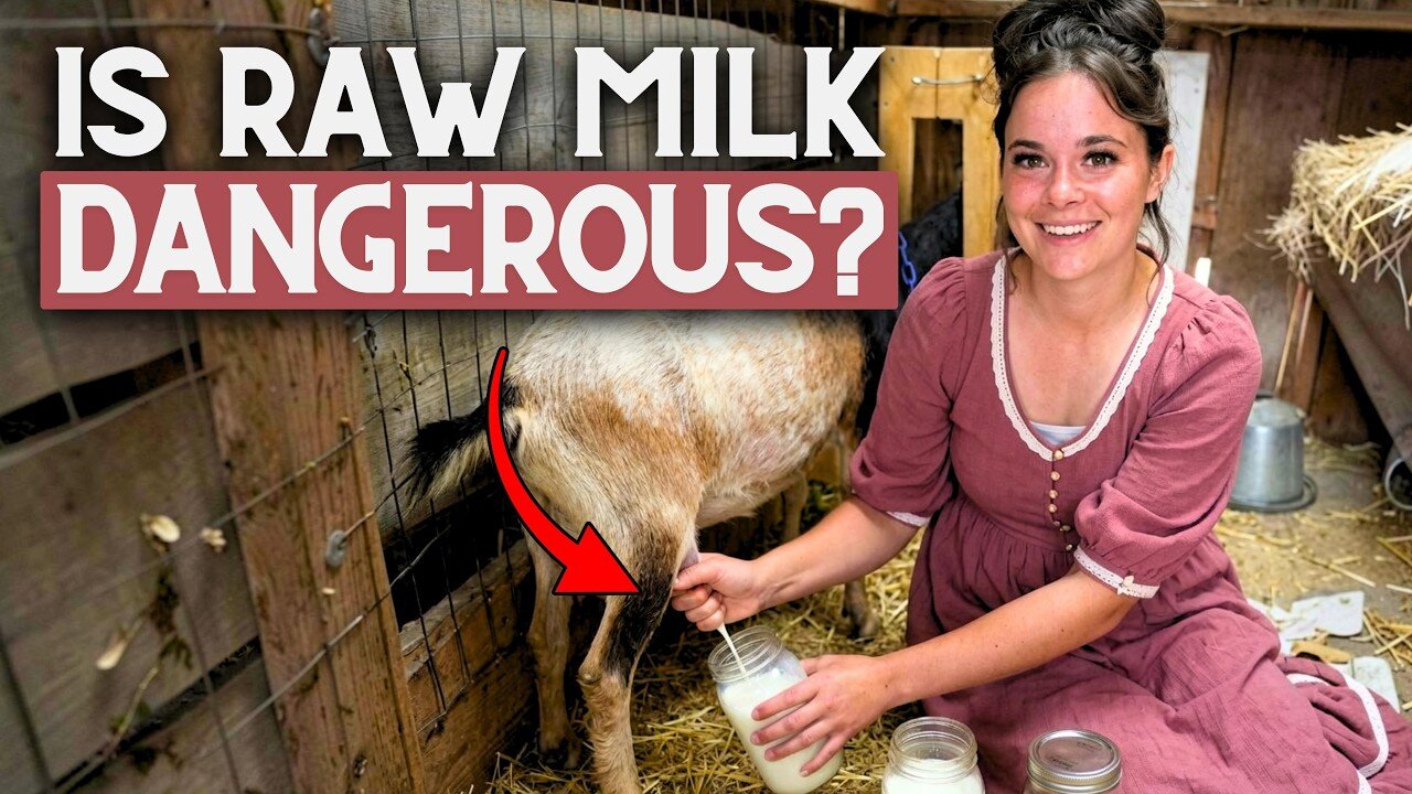 They've Brainwashed You to Hate Raw Milk - Here's The Truth