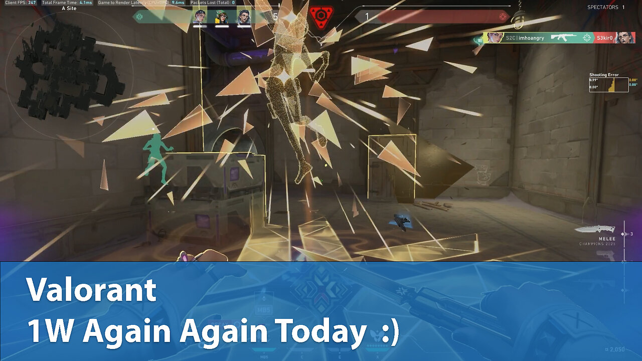 1W Again Again Today :) | Competitive 1W-3L | Valorant