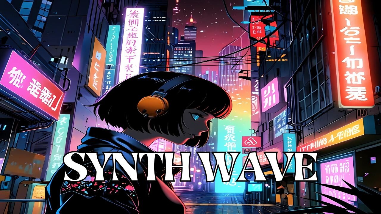 🔥 Digital Mirage | Futuristic Cyberpunk Synthwave | Neon Chill & Sci-Fi Beats for Focus & Relax