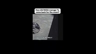 How did NASA come back from the moon?