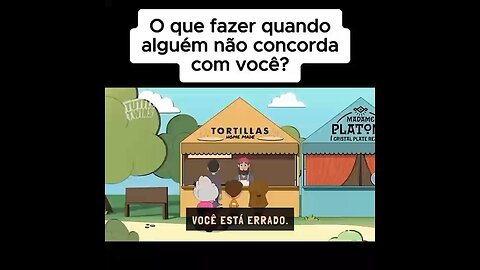 O que fazer quando alguém não concorda com você.