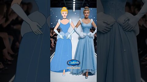 A dream come true 👑✨🕛 This is how Cinderella would look in real life 🤯