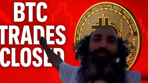 CLOSED MY BITCOIN & CRYPTO TRADES, MARKET AGAIN FALLING