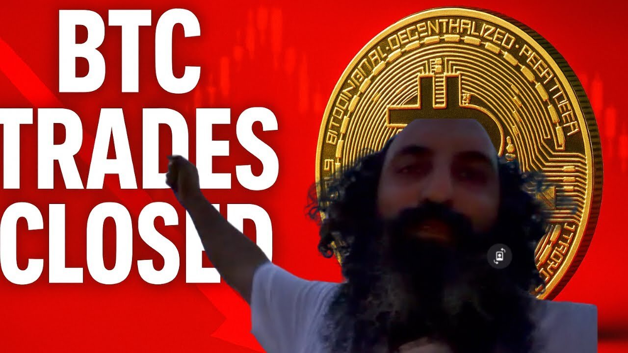 CLOSED MY BITCOIN & CRYPTO TRADES, MARKET AGAIN FALLING