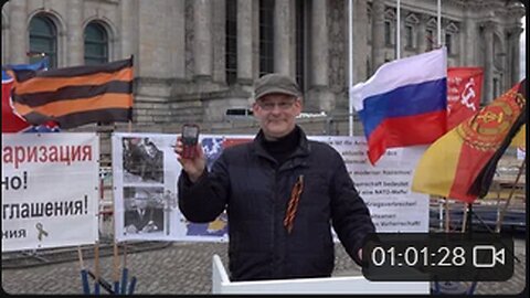 BRD-Personal dreht durch! „Wie ready sind wir für einen Krieg“ Reichstag Berlin 25.01.2025