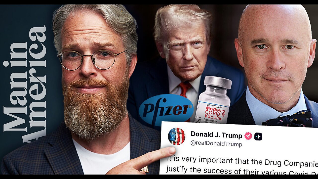 Trump Demands Big Pharma Come Clean on Covid Shots w/ Dr. David Martin