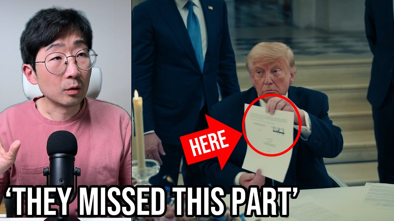 People are making unusual connections after Trump/Iran sign historic MoU