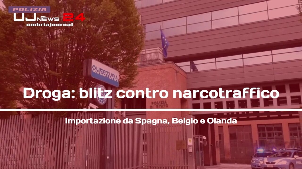 Droga: blitz contro narcotraffico Importazione da Spagna, Belgio e Olanda