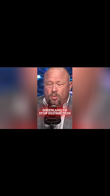 Alex Jones: Trump Needs Greenland To Stop Nuclear Destruction - 1/21/26