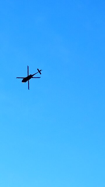 Helicopter 🚁 flying over