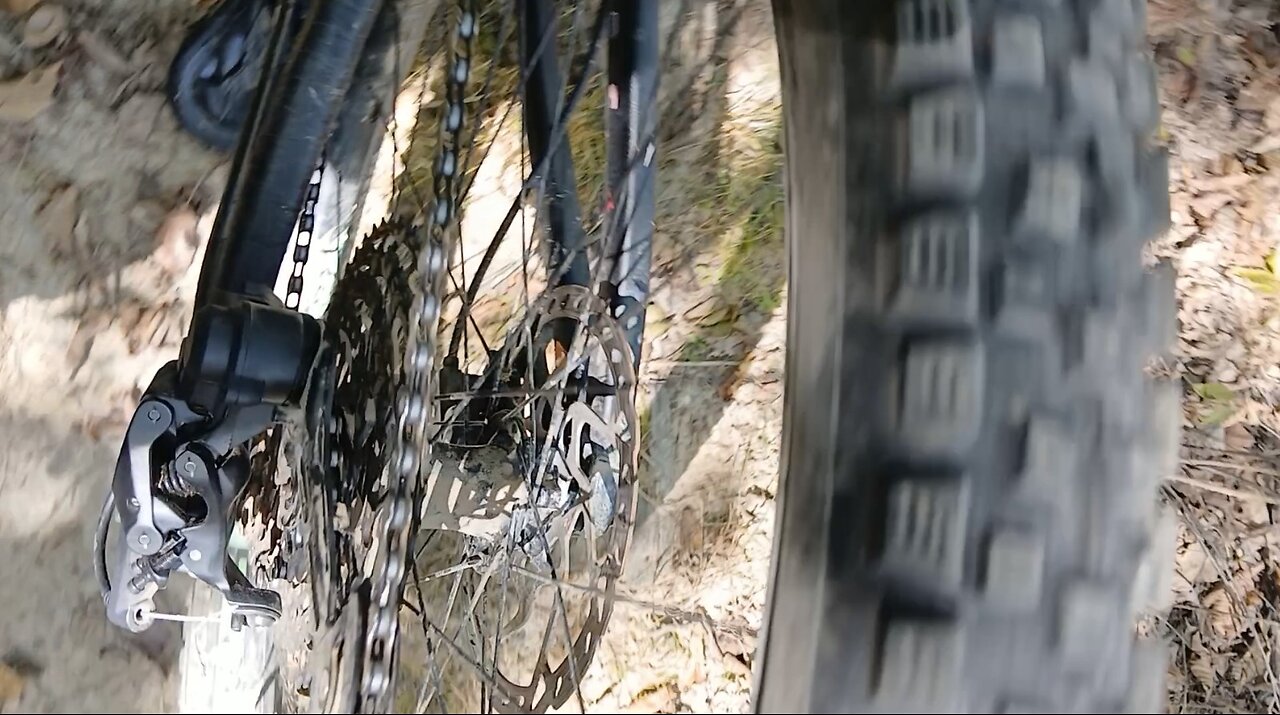 Rear axle came loose on the trail!