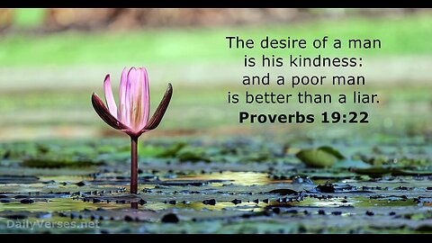 Proverbs 19