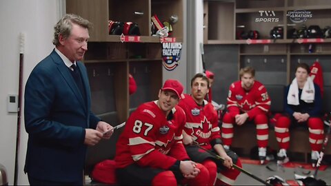 4 Nations Face-Off - 2025-02-20 - Wayne Gretzky Canada Locker Room Speech