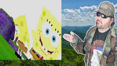 [Blender ＭＭＤ] Bad Apple!! [2020 SpongeBob & 2003 SpongeBob] [UTAU SpongeBob & Nomico Cover] - Reaction! (BBT)