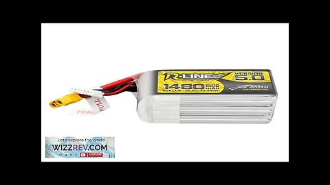 Tattu R-Line Version 5.0 1480mAh 6S 150C 22.2V Lipo Battery Review