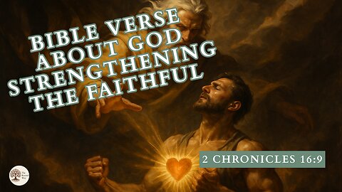 Bible Verse About God Strengthening the Faithful