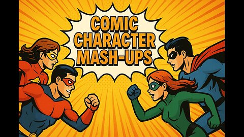 Chumming With The Spirits (S2E41)-Comic Character Mash Ups