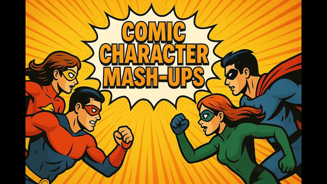 Chumming With The Spirits (S2E41)-Comic Character Mash Ups