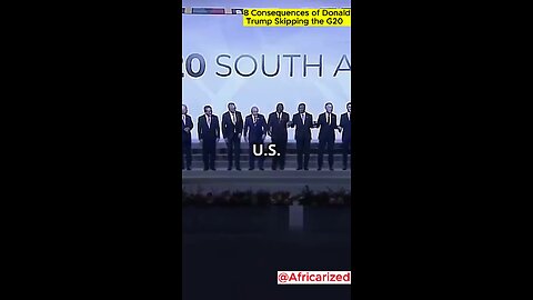 8 Consequences of Donald Trump Skipping the G20