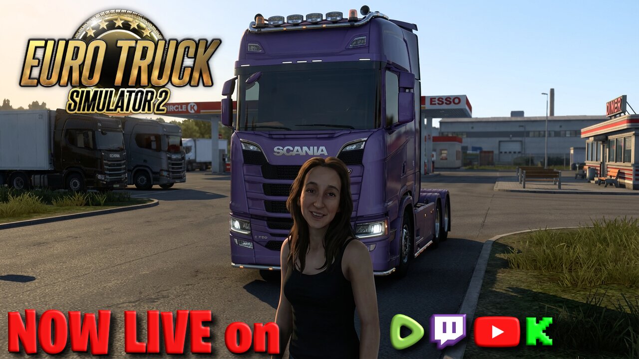 [FR/ENG] ❤ Back to Road Trucking ETS2 using HORI Steering Wheel !! ❤ JAN2026 RCP#15