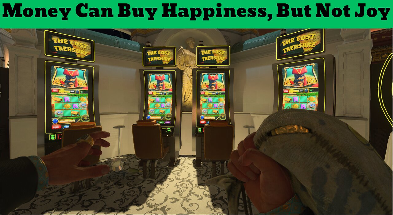 Money Can Buy Happiness, But Not Joy