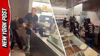 Violent Chipotle brawl sparks police investigation in Connecticut