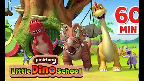 Your friend Tyrannosaurus Rex + More! | Dinosaur Cartoon | Pinkfong Dinosaurs for Kids 🦖🦕