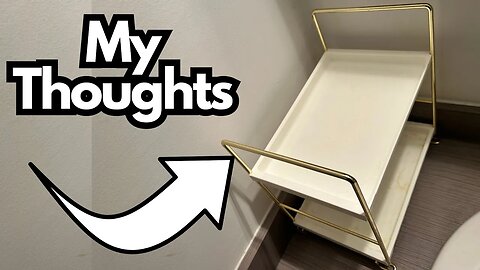 Fsyueyun 2-Tier Shelf - It's Actually Pretty Good