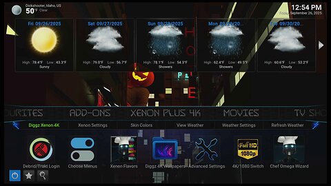 How to install Diggz Xenon Plus 4K Kodi Build