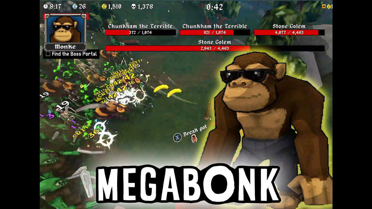 Trying out Monke (Megabonk Ep8)