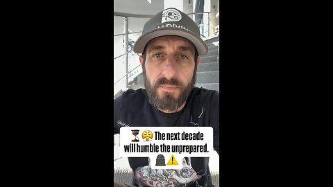 The next decade will humble the unprepared ❗💯