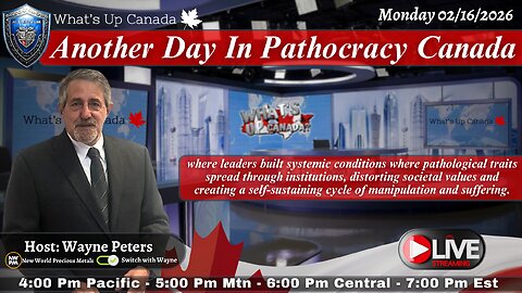 Another Day In Pathocracy Canada