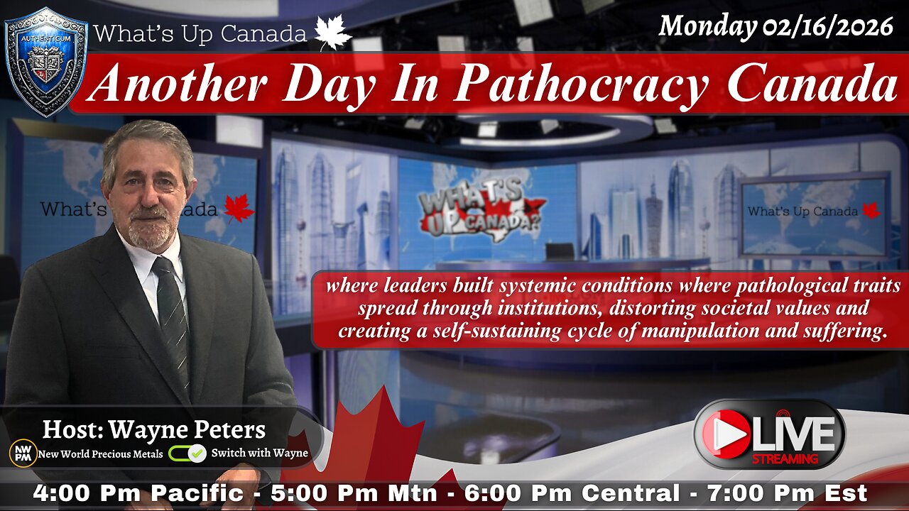 Another Day In Pathocracy Canada