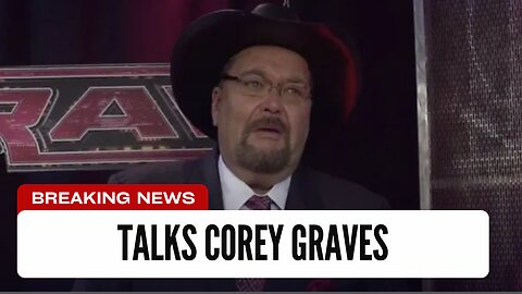 Jim Ross Talks Corey Graves Controversy