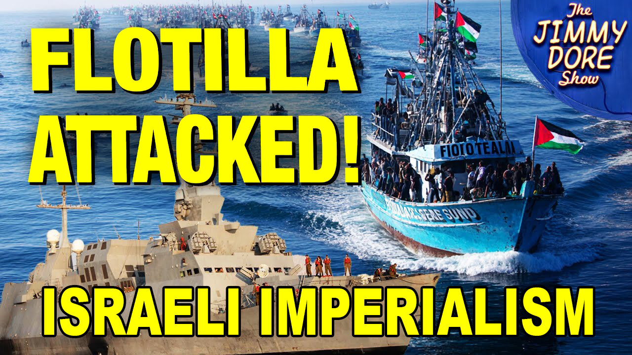 Israeli Navy ATTACKS Global Sumud Flotilla